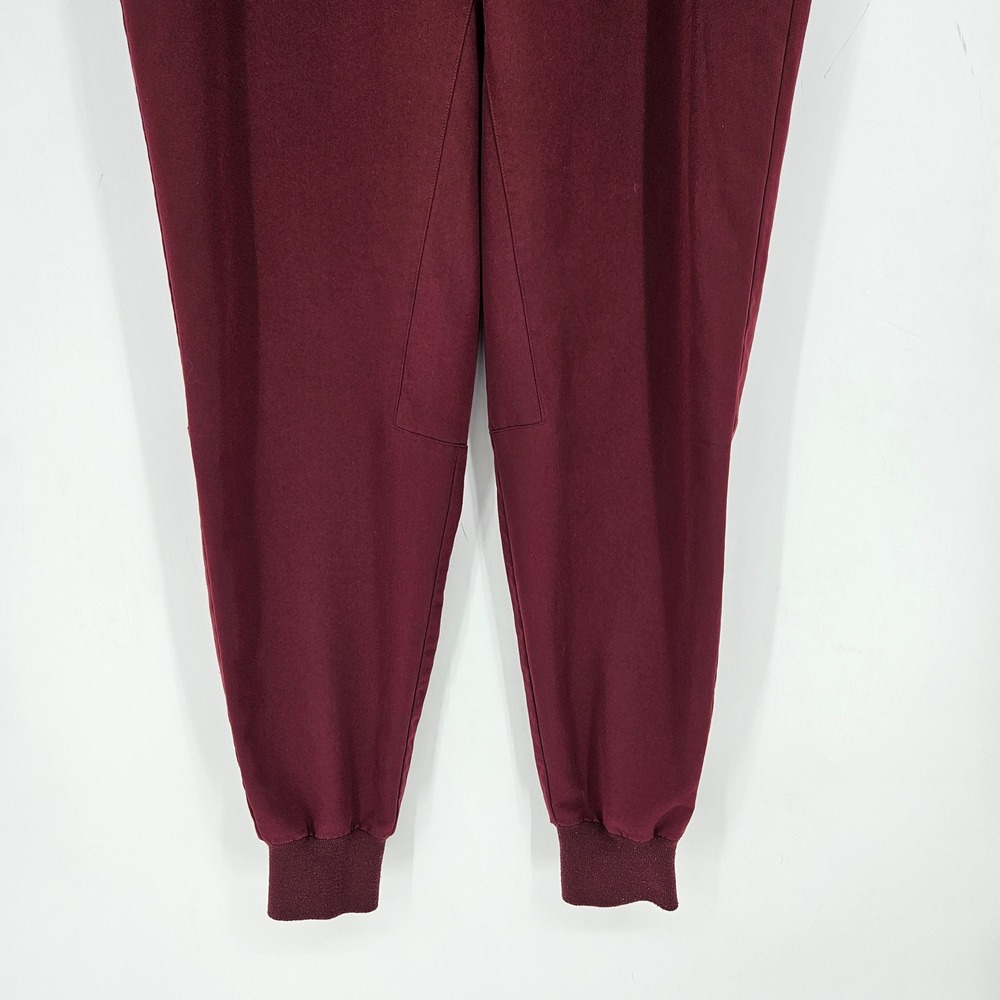 Figs Scrub Pants Mens XL Tansen Nurses Healthcare Uniforms Jogger Burgundy - Picture 3 of 9